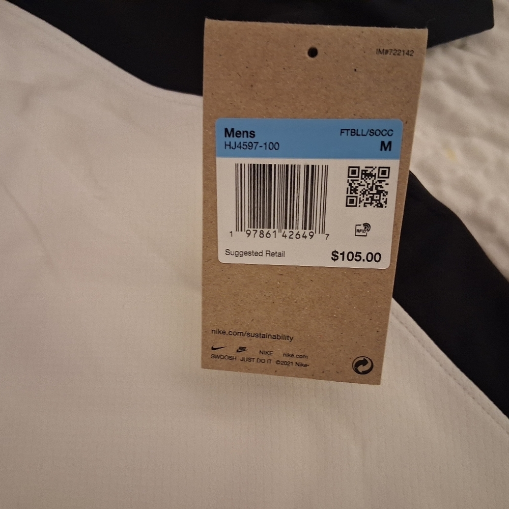 Nike SC Corinthians 2025/26 Stadium Home Jersey NWT Size Medium HJ4597-100 - Picture 5 of 8